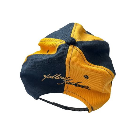 Vintage Georgia Tech Yellow Jackets Magic by Bee Snapback Hat Black Yellow - Picture 3 of 3